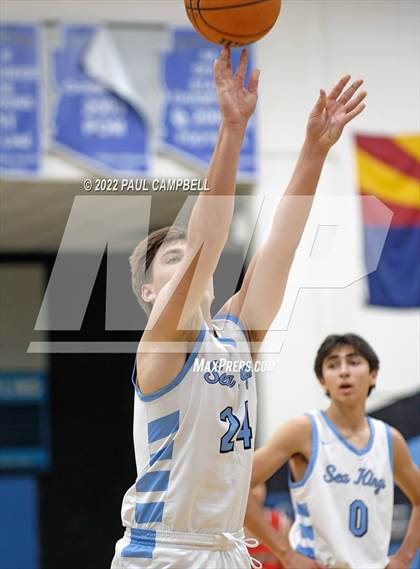 Thumbnail 1 in Corona del Mar vs Alhambra (Winter Hoops Shootout) photogallery.