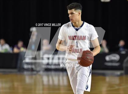 Thumbnail 2 in Nathan Hale vs. Stanwood (WIAA 3A Quarterfinal)  photogallery.