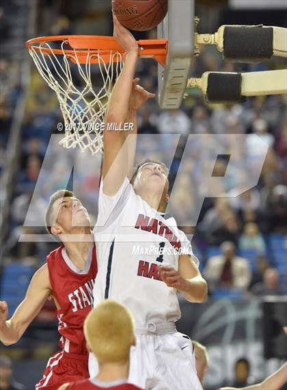 Thumbnail 3 in Nathan Hale vs. Stanwood (WIAA 3A Quarterfinal)  photogallery.