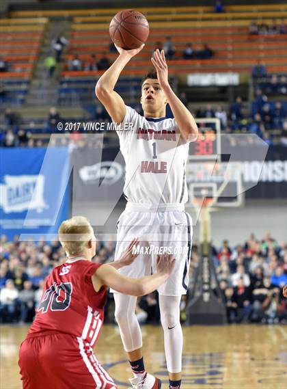 Thumbnail 1 in Nathan Hale vs. Stanwood (WIAA 3A Quarterfinal)  photogallery.