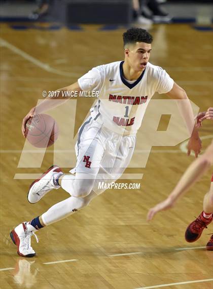 Thumbnail 1 in Nathan Hale vs. Stanwood (WIAA 3A Quarterfinal)  photogallery.