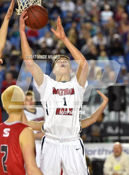 Thumbnail 1 in Nathan Hale vs. Stanwood (WIAA 3A Quarterfinal)  photogallery.