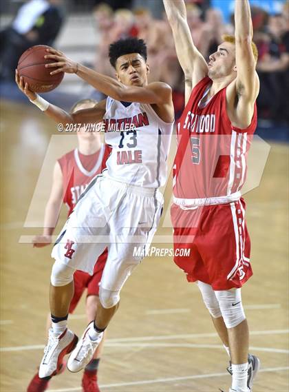 Thumbnail 2 in Nathan Hale vs. Stanwood (WIAA 3A Quarterfinal)  photogallery.