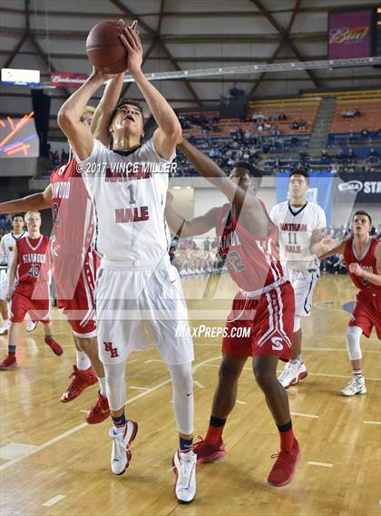 Thumbnail 2 in Nathan Hale vs. Stanwood (WIAA 3A Quarterfinal)  photogallery.