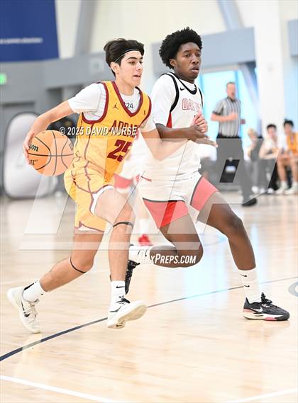 Thumbnail 1 in Oak Hills v Arcadia (SCIBCA Cali Live NCAA Viewing Tournament) photogallery.