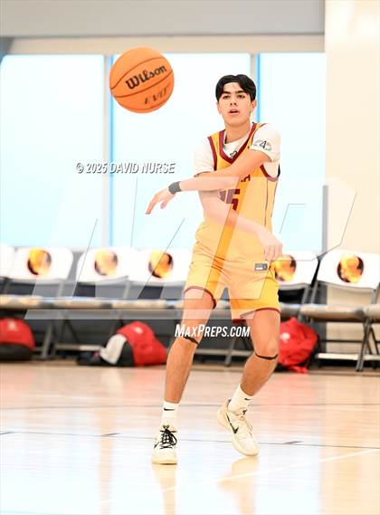 Thumbnail 1 in Oak Hills v Arcadia (SCIBCA Cali Live NCAA Viewing Tournament) photogallery.