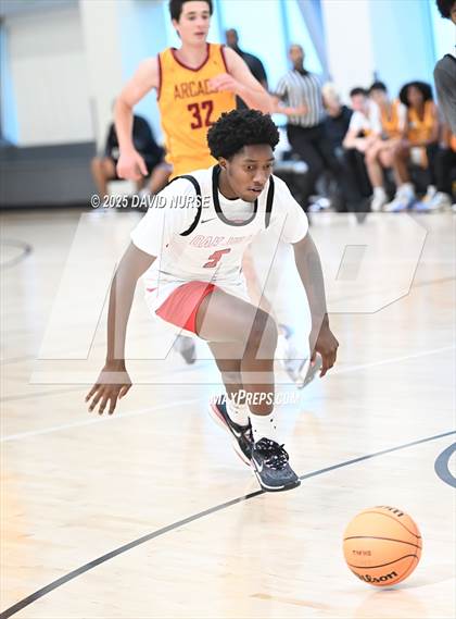 Thumbnail 1 in Oak Hills v Arcadia (SCIBCA Cali Live NCAA Viewing Tournament) photogallery.