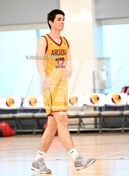 Thumbnail 2 in Oak Hills v Arcadia (SCIBCA Cali Live NCAA Viewing Tournament) photogallery.