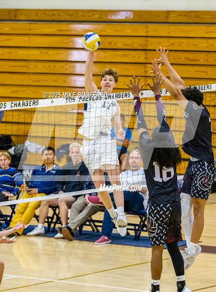 Thumbnail 1 in Fontana vs Dos Pueblos (CIF-SS D4 Round 2 Playoff) photogallery.