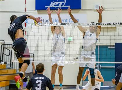 Thumbnail 2 in Fontana vs Dos Pueblos (CIF-SS D4 Round 2 Playoff) photogallery.