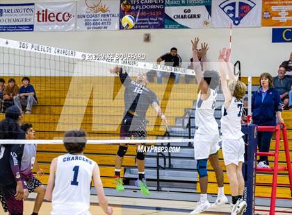 Thumbnail 3 in Fontana vs Dos Pueblos (CIF-SS D4 Round 2 Playoff) photogallery.