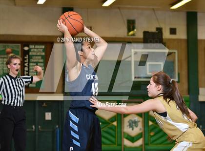 Thumbnail 1 in Centennial vs. Bishop Montgomery (St. Mary's Stockton MLK Showcase) photogallery.