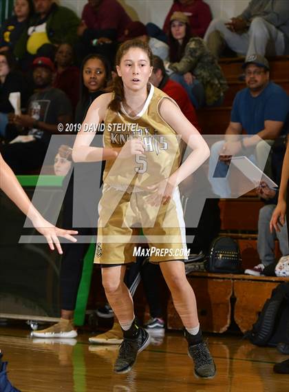 Thumbnail 1 in Centennial vs. Bishop Montgomery (St. Mary's Stockton MLK Showcase) photogallery.