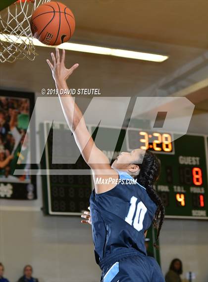 Thumbnail 3 in Centennial vs. Bishop Montgomery (St. Mary's Stockton MLK Showcase) photogallery.