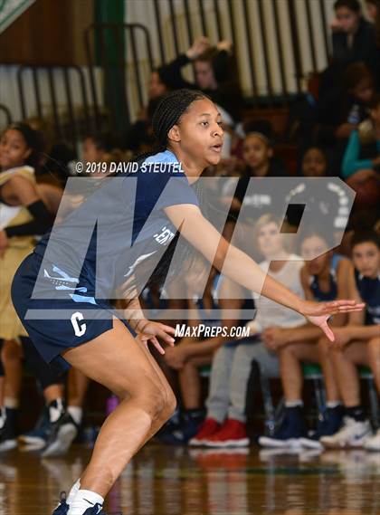 Thumbnail 3 in Centennial vs. Bishop Montgomery (St. Mary's Stockton MLK Showcase) photogallery.