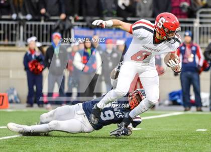Thumbnail 3 in Steubenville vs. Bishop Hartley (OHSAA Division IV Final)  photogallery.
