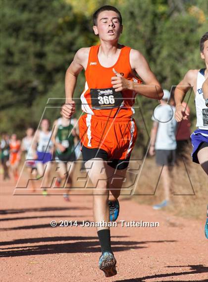 Thumbnail 2 in CHSAA 4A Region 2 Cross Country Meet photogallery.