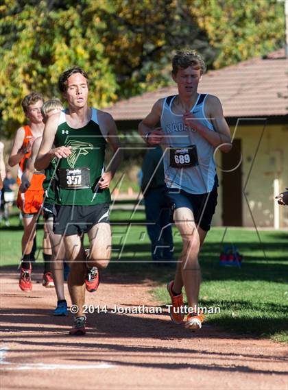 Thumbnail 2 in CHSAA 4A Region 2 Cross Country Meet photogallery.