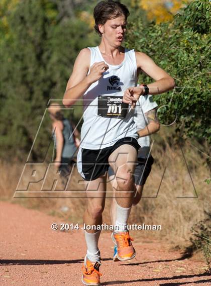 Thumbnail 3 in CHSAA 4A Region 2 Cross Country Meet photogallery.