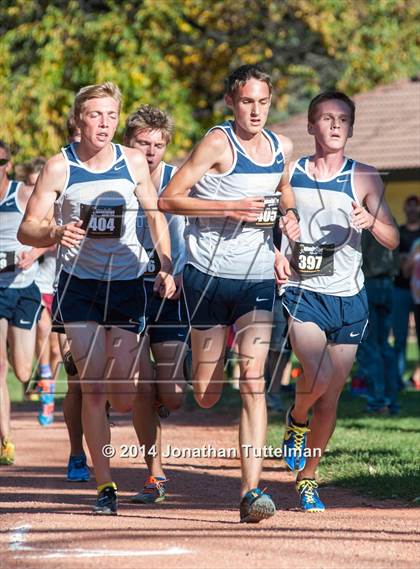 Thumbnail 1 in CHSAA 4A Region 2 Cross Country Meet photogallery.