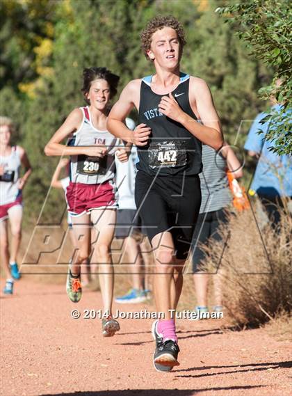 Thumbnail 3 in CHSAA 4A Region 2 Cross Country Meet photogallery.