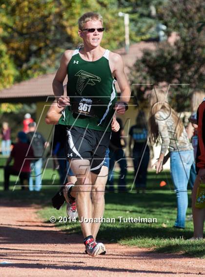 Thumbnail 3 in CHSAA 4A Region 2 Cross Country Meet photogallery.