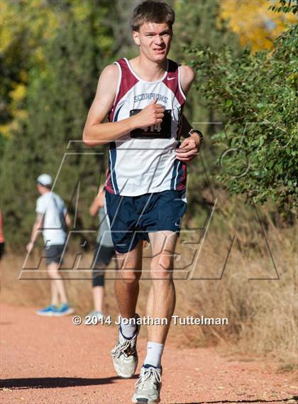 Thumbnail 1 in CHSAA 4A Region 2 Cross Country Meet photogallery.