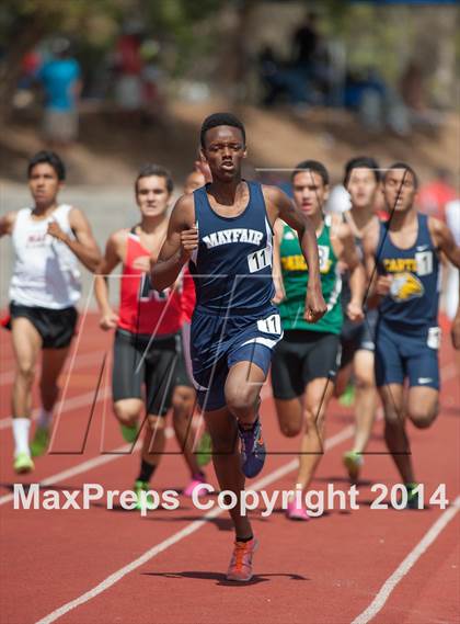 Thumbnail 2 in CIF SS D2 Track and Field Championships (Boys Events) photogallery.