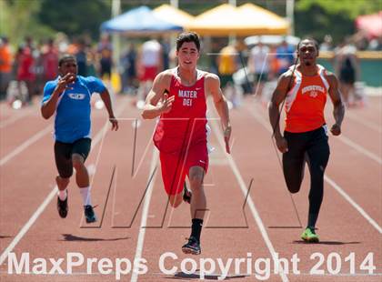 Thumbnail 2 in CIF SS D2 Track and Field Championships (Boys Events) photogallery.