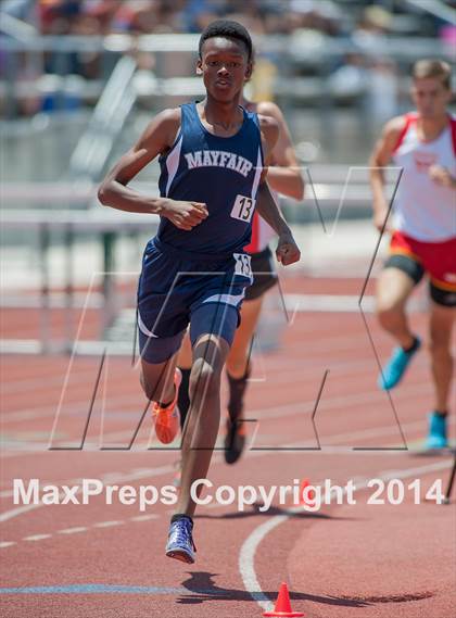 Thumbnail 2 in CIF SS D2 Track and Field Championships (Boys Events) photogallery.