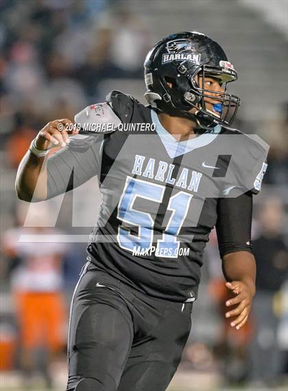 Thumbnail 1 in Burbank @ Harlan (UIL 5A Bi-District Playoff) photogallery.