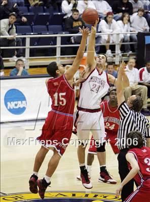 Thumbnail 1 in San Leandro vs Monte Vista (Salesian-Pinole Valley Holiday Classic) photogallery.