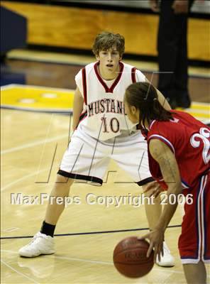 Thumbnail 2 in San Leandro vs Monte Vista (Salesian-Pinole Valley Holiday Classic) photogallery.