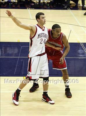 Thumbnail 1 in San Leandro vs Monte Vista (Salesian-Pinole Valley Holiday Classic) photogallery.