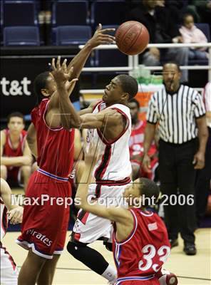 Thumbnail 1 in San Leandro vs Monte Vista (Salesian-Pinole Valley Holiday Classic) photogallery.