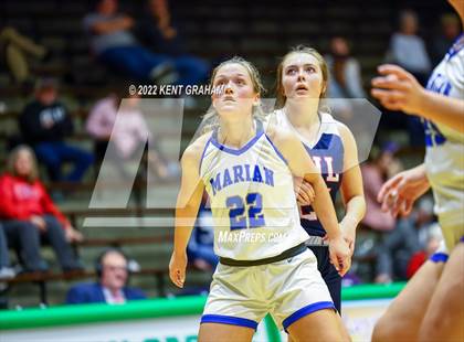 Thumbnail 3 in Mishawaka Marian vs Bedford (North Lawrence Hall of Fame Classic) photogallery.