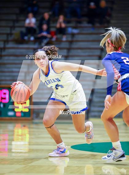 Thumbnail 3 in Mishawaka Marian vs Bedford (North Lawrence Hall of Fame Classic) photogallery.