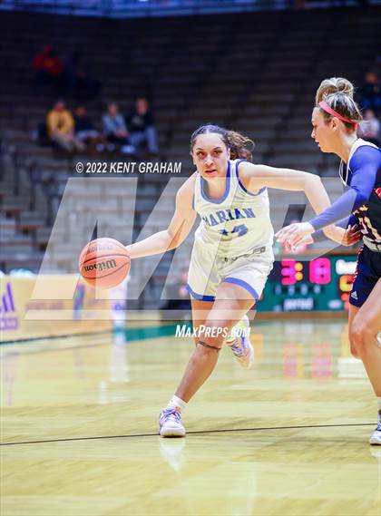 Thumbnail 2 in Mishawaka Marian vs Bedford (North Lawrence Hall of Fame Classic) photogallery.