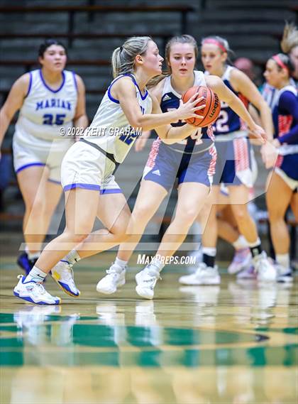 Thumbnail 2 in Mishawaka Marian vs Bedford (North Lawrence Hall of Fame Classic) photogallery.