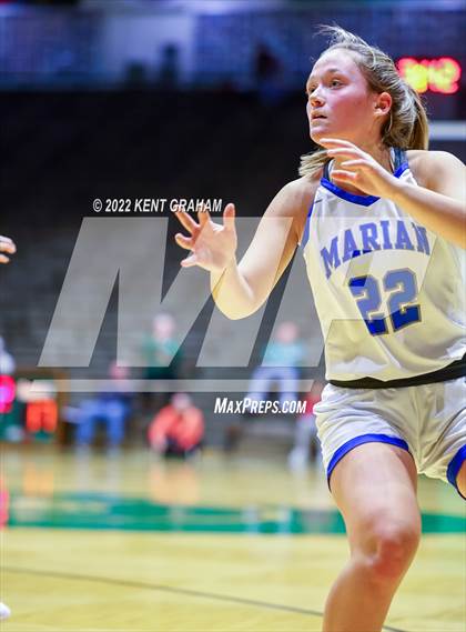 Thumbnail 2 in Mishawaka Marian vs Bedford (North Lawrence Hall of Fame Classic) photogallery.