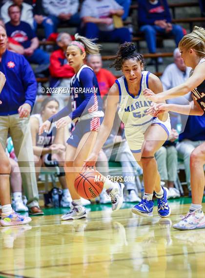 Thumbnail 1 in Mishawaka Marian vs Bedford (North Lawrence Hall of Fame Classic) photogallery.