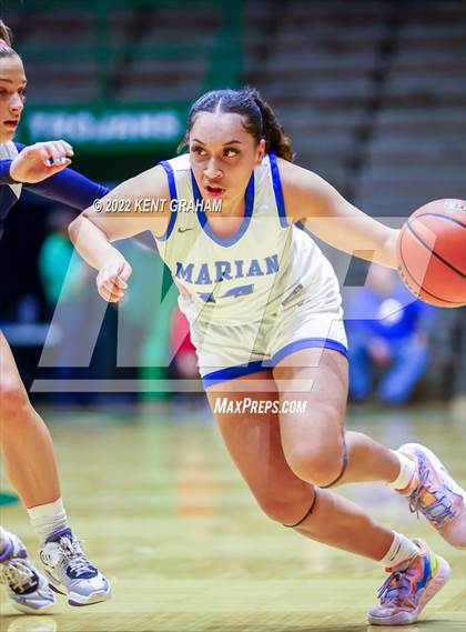 Thumbnail 2 in Mishawaka Marian vs Bedford (North Lawrence Hall of Fame Classic) photogallery.