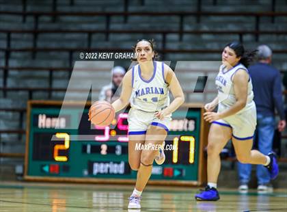 Thumbnail 1 in Mishawaka Marian vs Bedford (North Lawrence Hall of Fame Classic) photogallery.