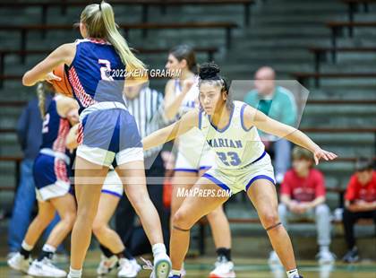 Thumbnail 3 in Mishawaka Marian vs Bedford (North Lawrence Hall of Fame Classic) photogallery.