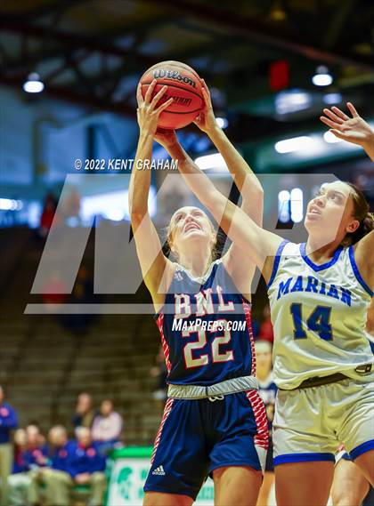 Thumbnail 2 in Mishawaka Marian vs Bedford (North Lawrence Hall of Fame Classic) photogallery.