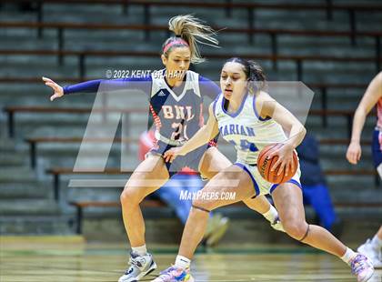 Thumbnail 3 in Mishawaka Marian vs Bedford (North Lawrence Hall of Fame Classic) photogallery.