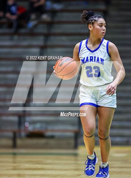 Thumbnail 3 in Mishawaka Marian vs Bedford (North Lawrence Hall of Fame Classic) photogallery.