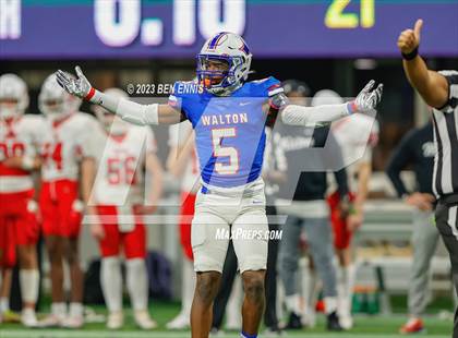 Thumbnail 3 in Milton vs. Walton (GHSA 7A Championship) photogallery.