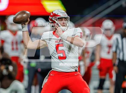 Thumbnail 2 in Milton vs. Walton (GHSA 7A Championship) photogallery.