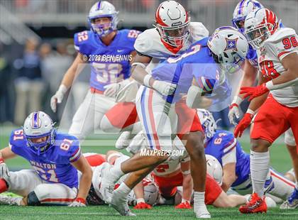 Thumbnail 3 in Milton vs. Walton (GHSA 7A Championship) photogallery.